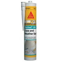 SikaSeal 300 Glass and Weather Sealant TRANSPARENT