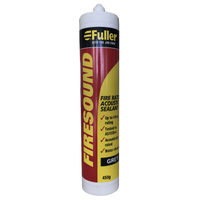 HB Fuller Firesound Fire Resistant Sealant Grey 450g Cartridge
