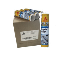 Sikaflex 112 Crystal Clear 12 x 290ml Cartridge TRANSPARENT